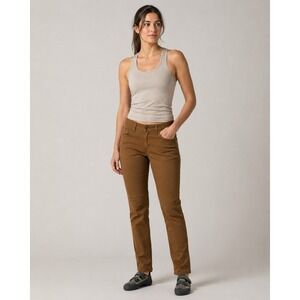 Black‎ Diamond Climbing Pants Womens 6 Brown Cotton Polyester Blend